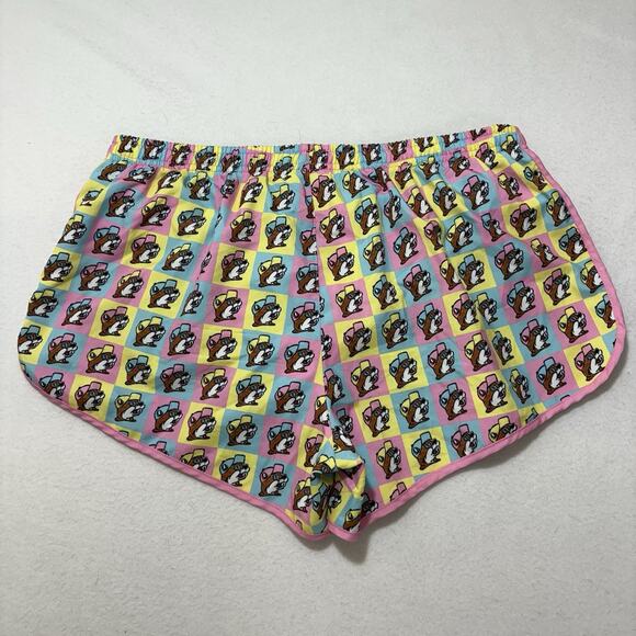 Buc-ee’s Women’s XXL Lined Running Shorts 3” Inseam Colorful Pink Athleisure - Picture 6 of 11